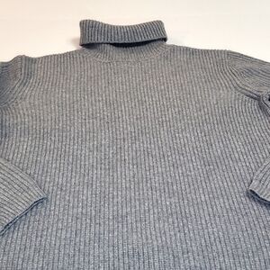 Jenni Kanye 100% Cashmere Women's Xl Sweater Turtle Neck Size Xl